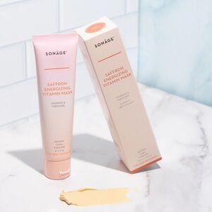New in Box Sonage Saffron Energizing Vitamin Mask